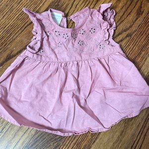 Baby girl short sleeves top